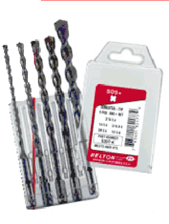 Masonry Drill Bit - Straight Shank - 5 Piece Bit Kit